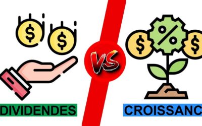 La différence entre investir pour les dividendes et investir pour la croissance